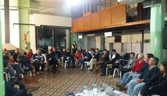 Presentación de COPAGRAN y Propuestas de CAF a autoridades locales